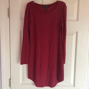 Long sleeved T-shirt dress